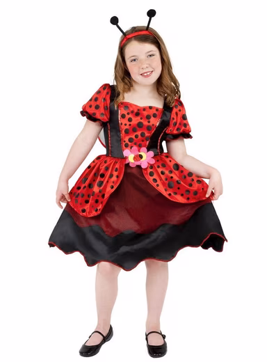 Ladybug costume dress for children Beetle dress for small children