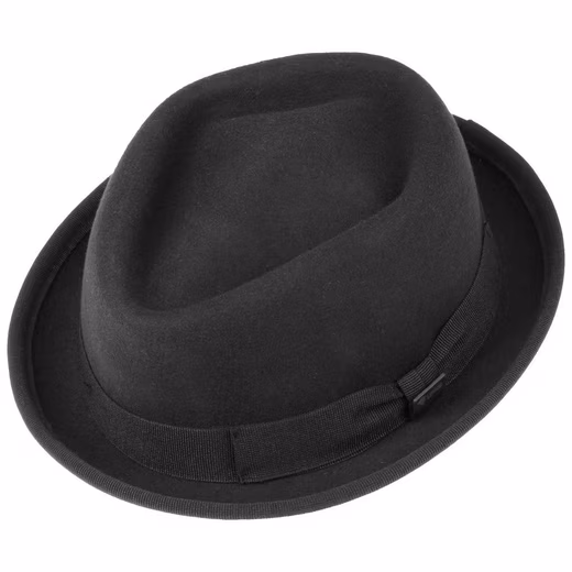 Fedora (1-St) Porkpie with Ribbon, Made in Italy - Image 8