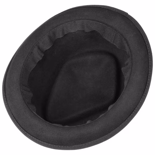 Fedora (1-St) Porkpie with Ribbon, Made in Italy - Image 9