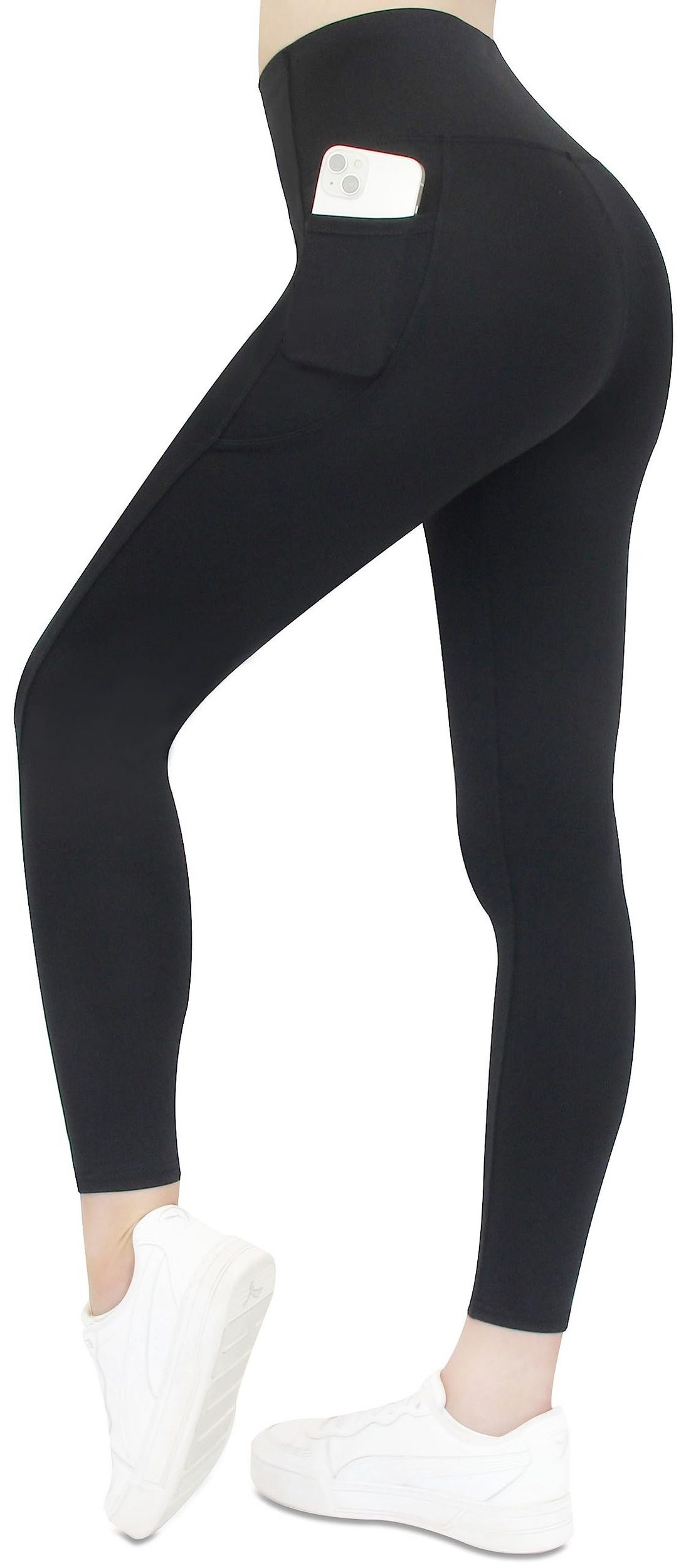 Leggings with pockets for women, long sports pants - Image 25