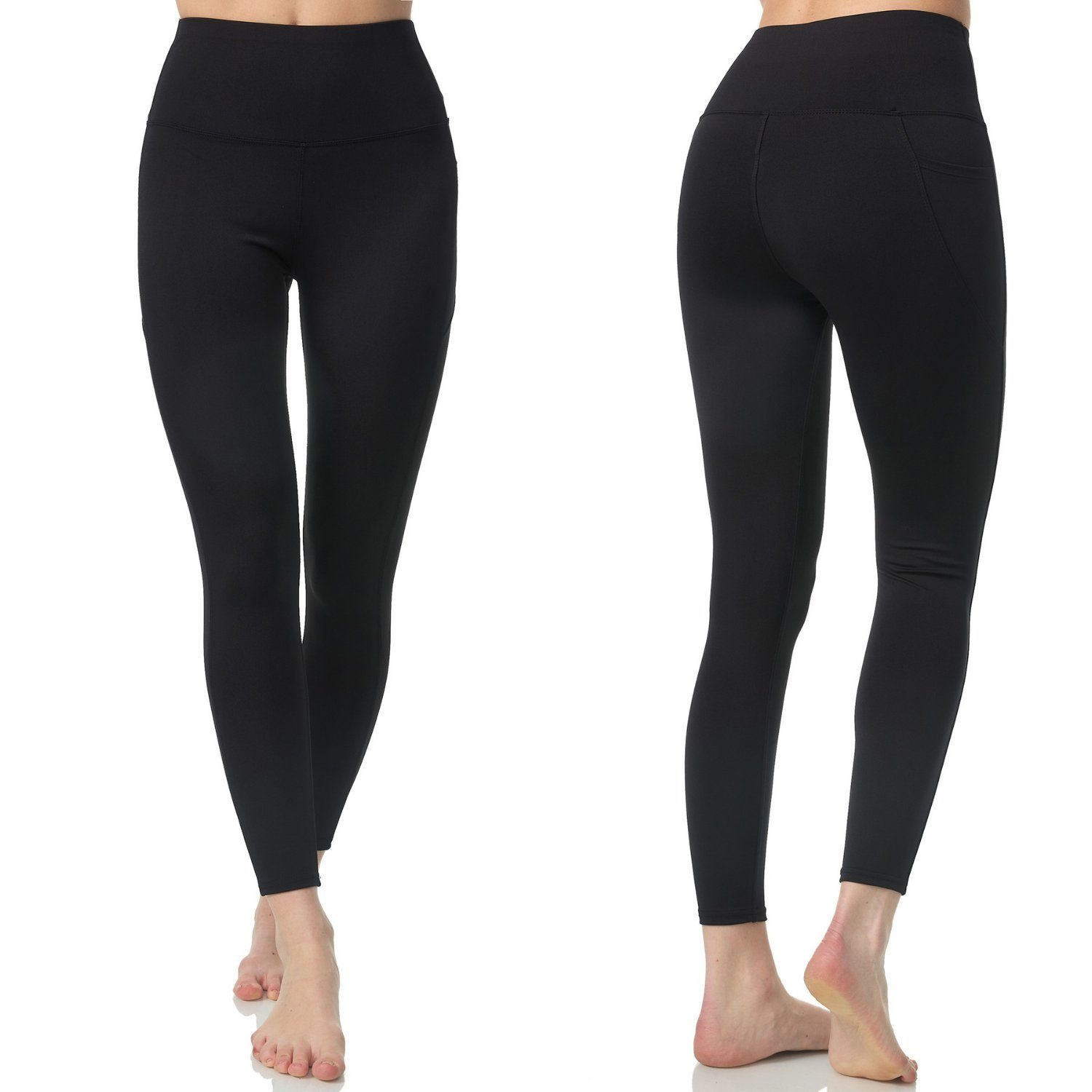 Leggings with pockets for women, long sports pants - Image 26