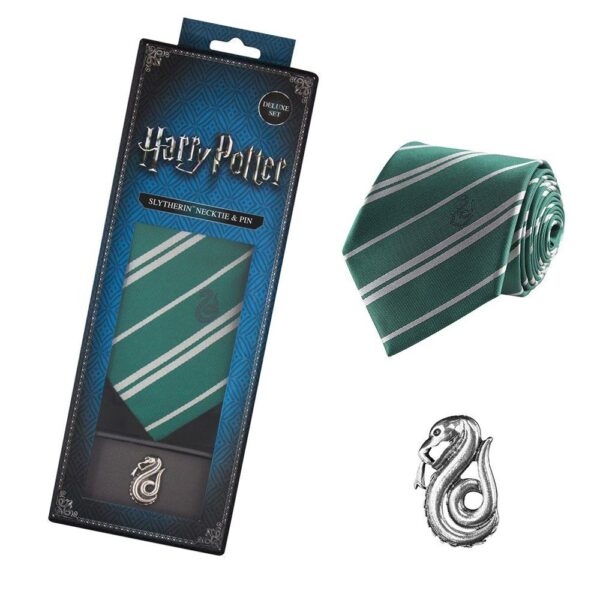 Tie Tie & Pin Deluxe Box Slytherin
