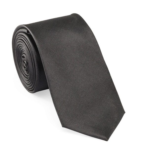 Tie Tie - Plain - 6cm - Silk