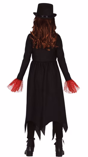 Gothic Girl Halloween Children's Costume - Image 3
