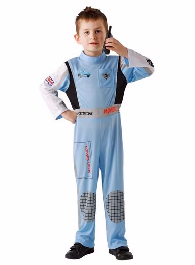Cars Finn McMissile Costume - Carnival Children's Costume Children's costume of the English secret agent car
