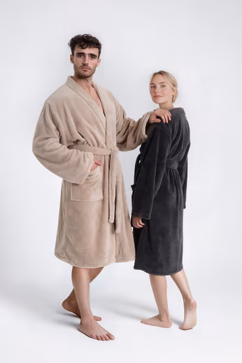 Unisex bathrobe Lillou Kimono, ideal for sauna & spa, hotel bathrobe, dressing gown - Image 13