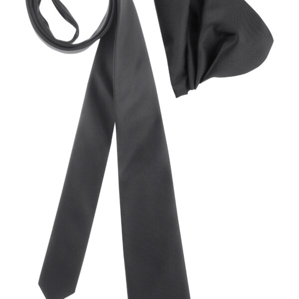 Necktie (Set, 2-piece, with pocket square) including pocket square