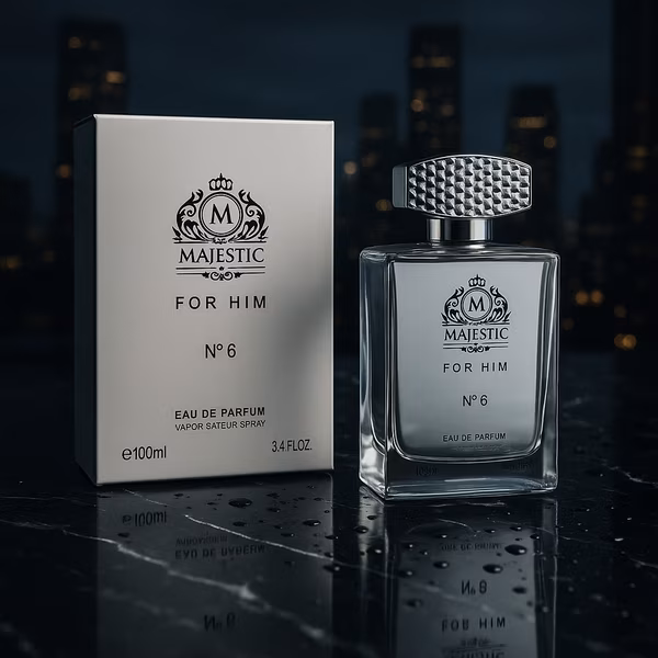 Eau de Parfum Majestic For Him No.6 Men's Fragrance Made in England 100 ml