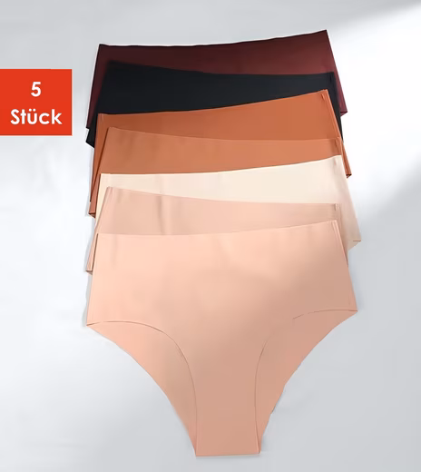 Briefs Tangas: Comfortable lingerie, sexy underwear, seamless panties (Set, 5-piece, 5-pack) Panties lingerie for women, multi-colored underpants, stylish strings