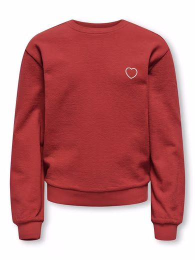 Sweatshirt KOGTINA L/S LOVE O-NECK UB SWT