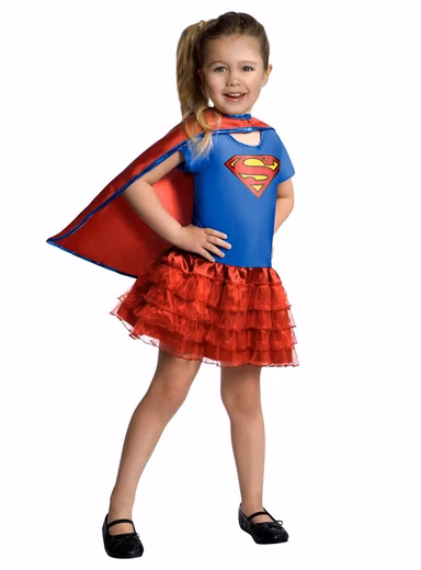 Supergirl Children's Costume - Ballerina Carnival Dress Tutu dress for little superheroines