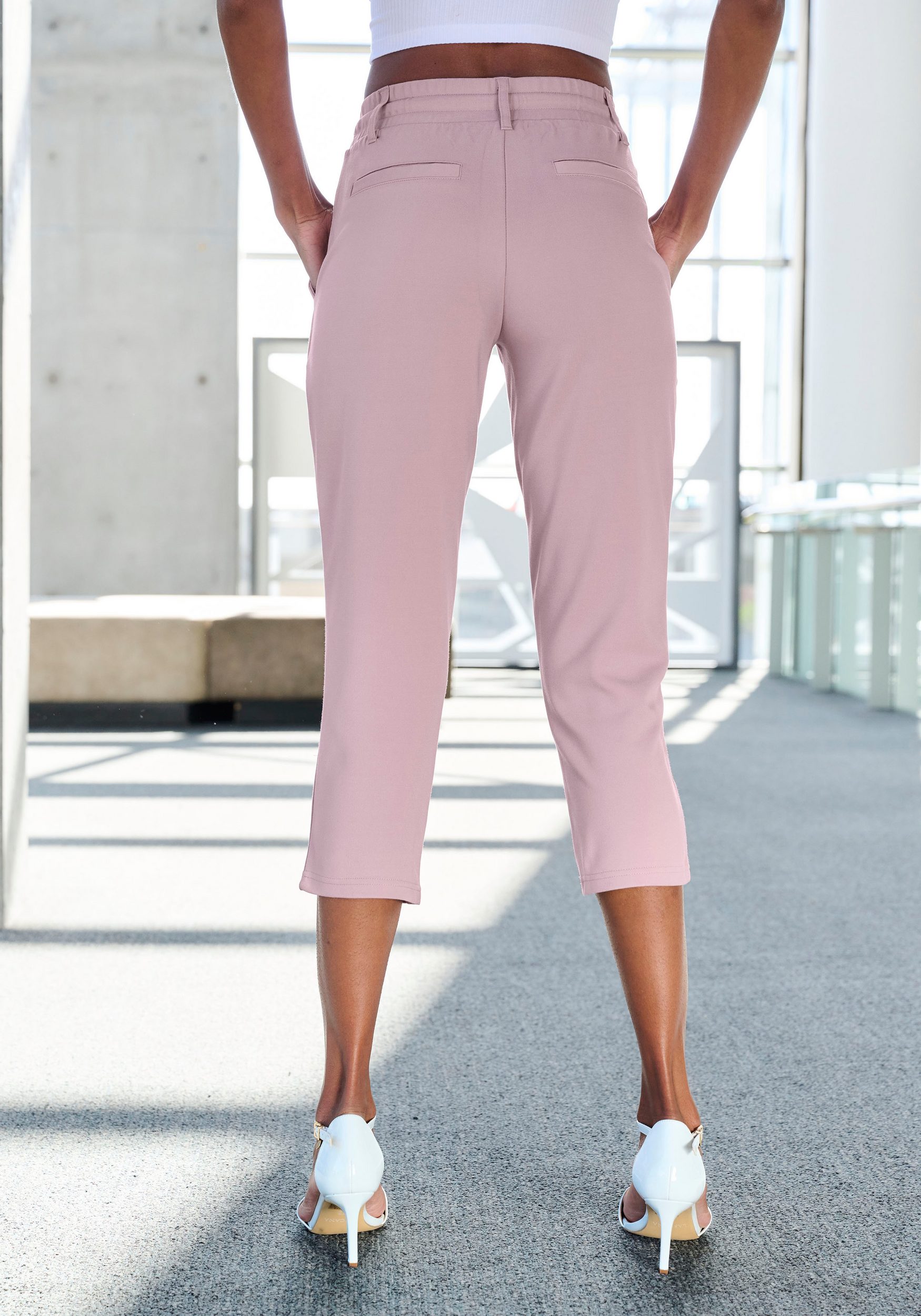 Capri leggings with side pockets, loungewear - Image 22