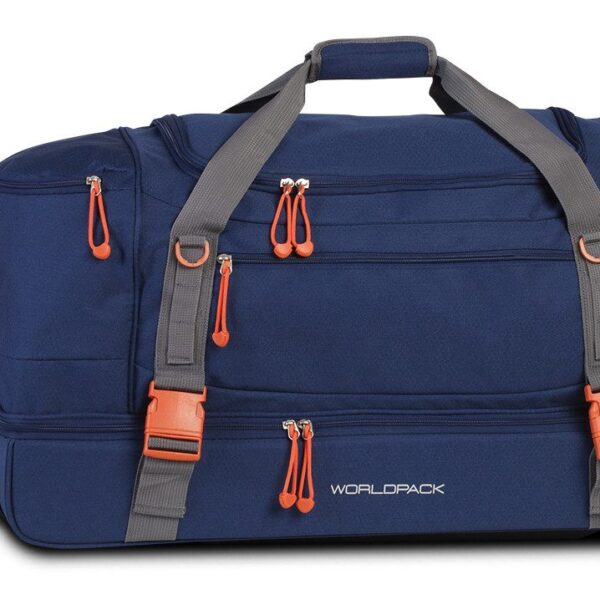Travel bag WORLDPACK rolling travel bag *navy blue