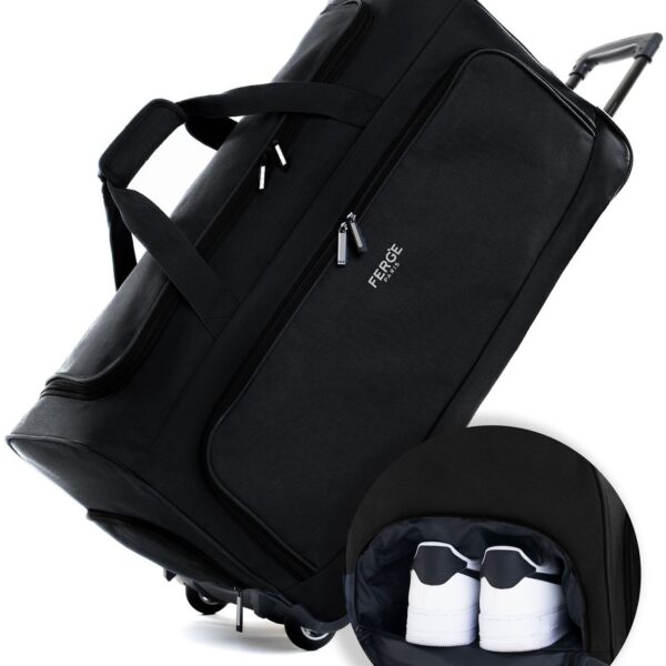 Travel bag water-repellent travel bag with wheels large Paris