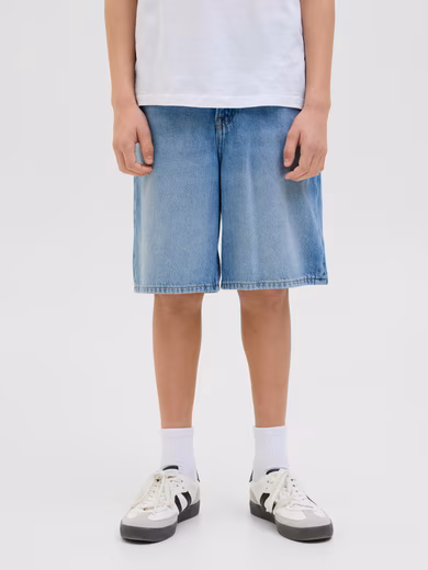 Shorts JJITONY loose and easy-care for everyday wear plain, fashionable, relaxed fit, web