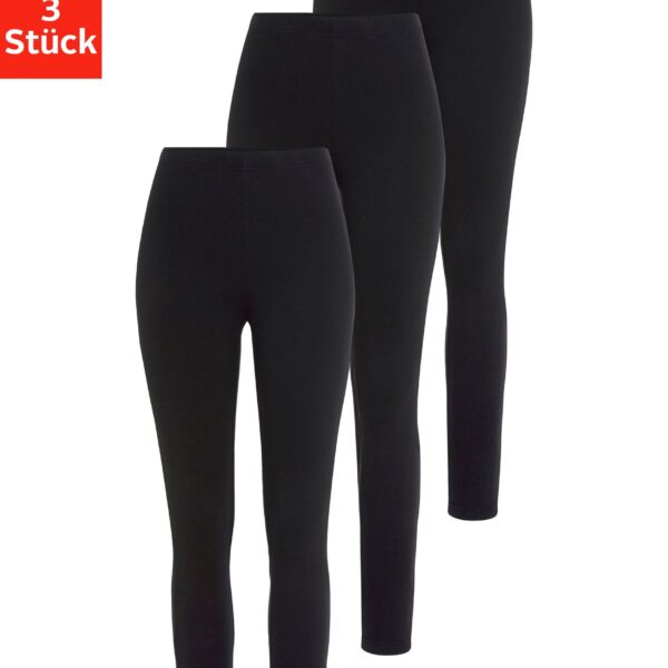 Leggings (pack, 3-piece) for sports and leisure