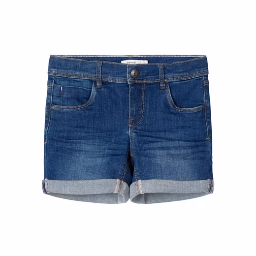 Jeans shorts Name It girls comfortable slim fit jeans short