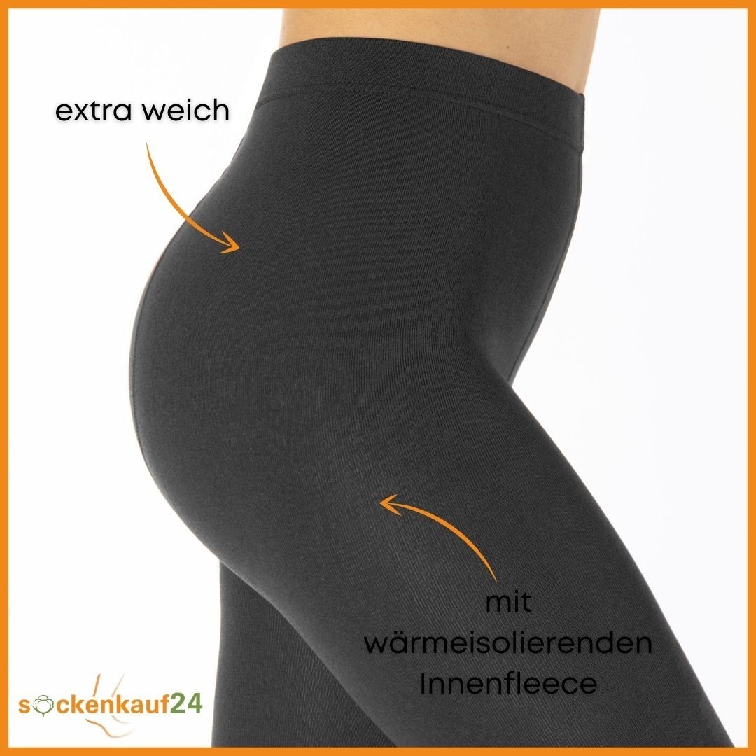 Thermal leggings women's THERMO leggings with inner fleece in many colors - Image 11