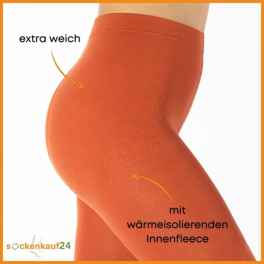 Thermal leggings women's THERMO leggings with inner fleece in many colors - Image 29