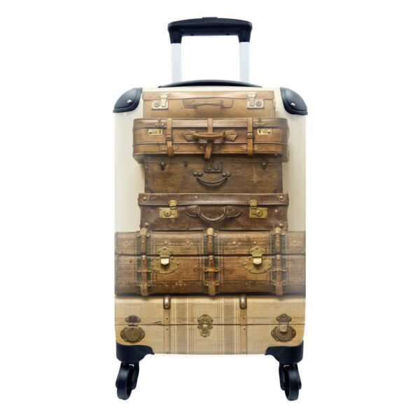 Hand luggage suitcase - vintage - antique