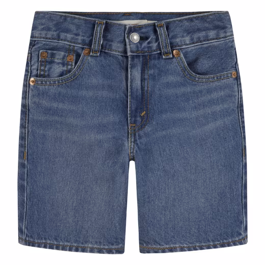 Denim shorts made of robust cotton denim