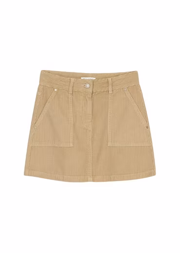 Woven skirt made of pure cotton