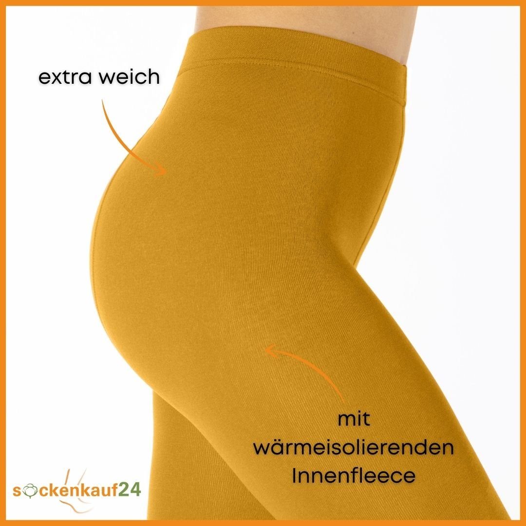 Thermal leggings women's THERMO leggings with inner fleece in many colors - Image 41