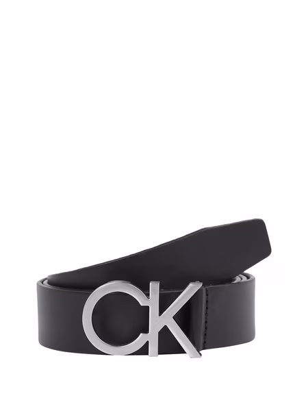 Leather belt CK BUCKLE BELT 35MM