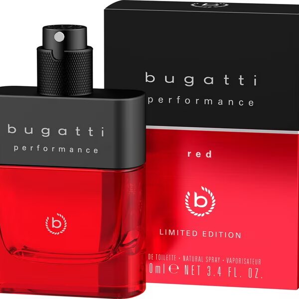 Eau de Toilette BUGATTI Performance Red Limited Edition EdT 100ml