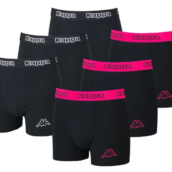 Boxer shorts Kappa Boxer shorts sets Underpants Briefs Toledo 6x Berry / Black Size S
