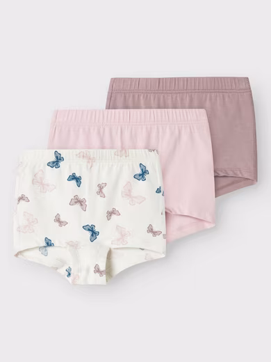 Panty NMFTIGHTS 3P JET STREAM BUTTERFLY NOOS Pack, 3 pieces