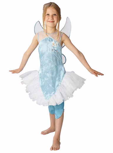Disney's Tinkerbell Periwinkle Costume for Children Tinkerbell's twin sister's light blue tube dress