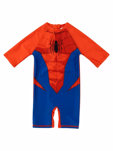Swimsuit Marvel Spiderman swimsuit UV protection 50+ overall one-piece