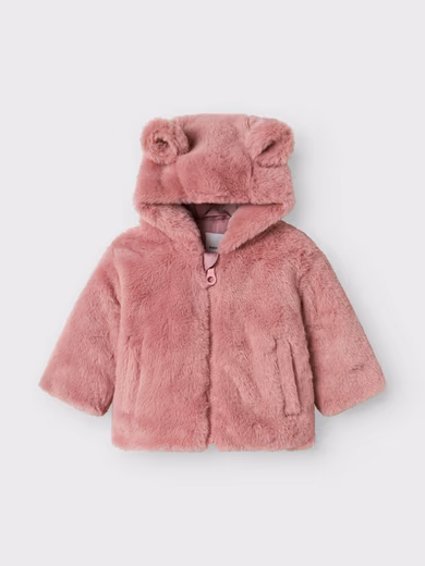 Winter jacket NBFMILA JACKET HOOD PB