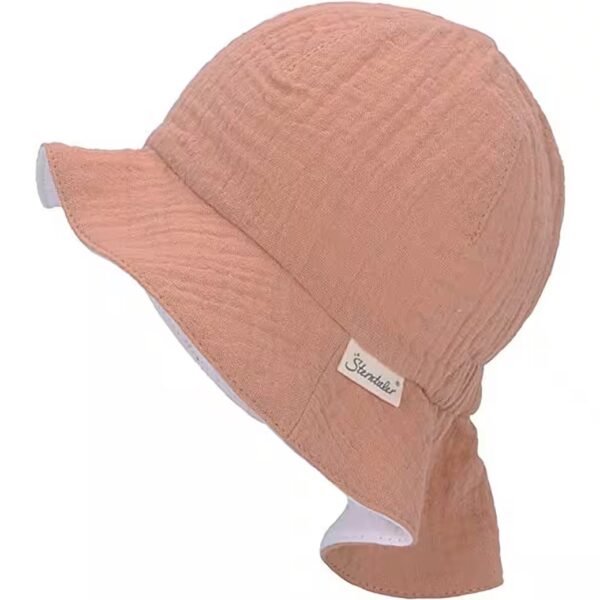 First hat Sterntaler muslin reversible hat