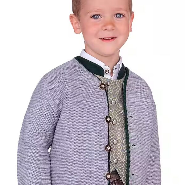 Traditional jacket traditional jacket children - MATS - light gray