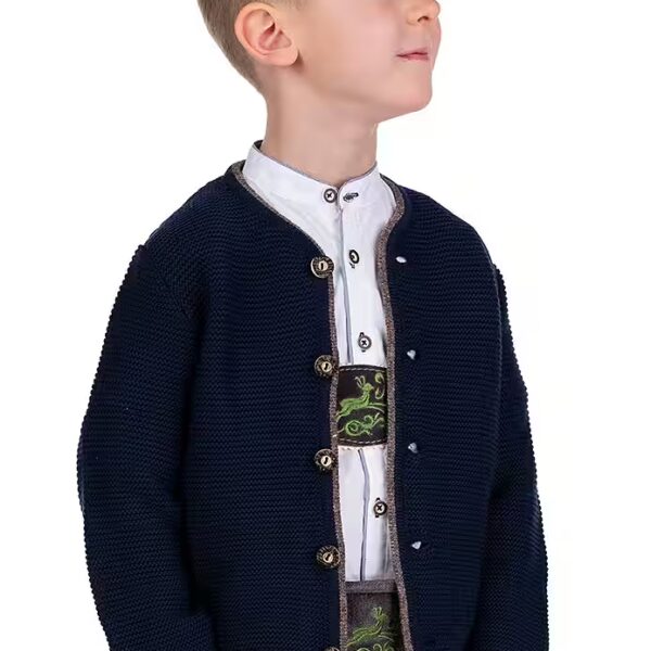 Traditional jacket traditional jacket for children - MATS - marine