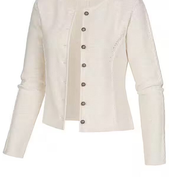 Traditional cardigan cardigan Amira in old white from Nübler