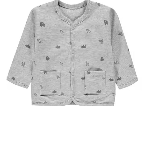 Reversible jacket jacket (1-St) patterned