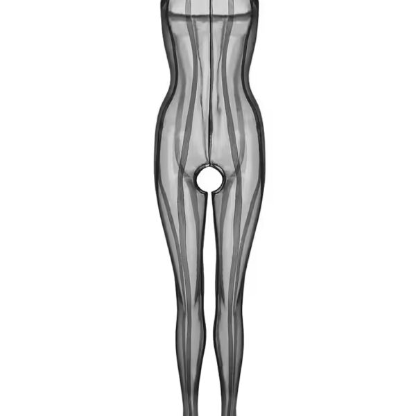 Bodystocking Overt Sexy Stocking Body – Catsuit – Fine Lingerie Lingerie Stylish open crotch stocking, black, S–XL