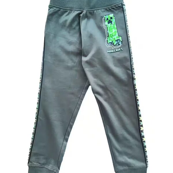 Sweatpants MINECRAFT sweatpants dark green boys and girls 6-12 years