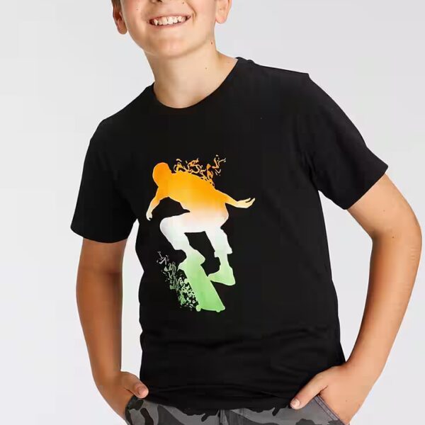 T-shirt skating - print