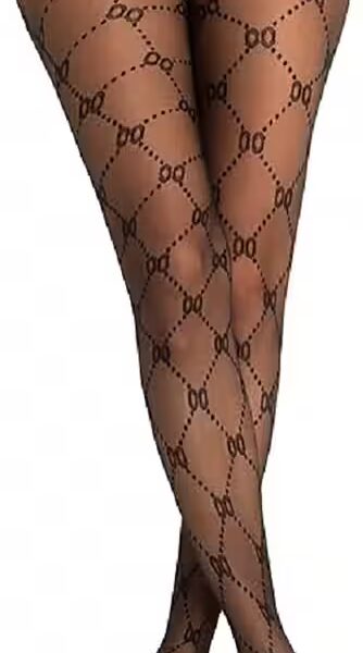 Tights women's tights with pattern Nero women's trousers socks 40 DEN black