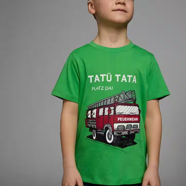 T-shirt fire department print: SPACE THERE