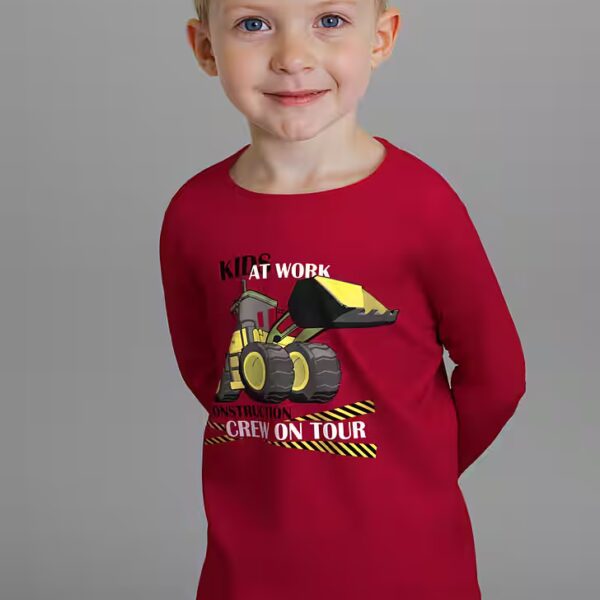 Long-sleeved shirt CONSTRUCTION crew on tour