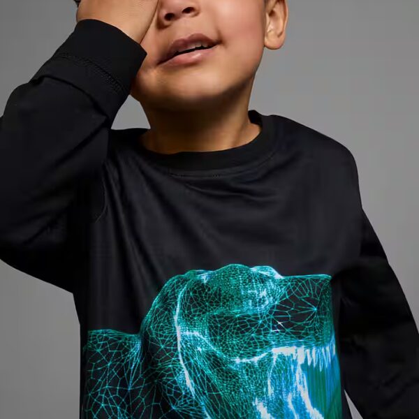 Long sleeve shirt GREEN DINO