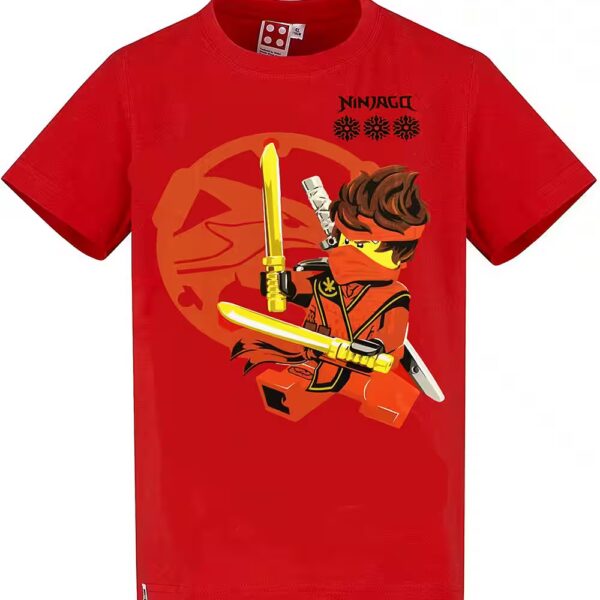 T-Shirt LEGO ® Ninjago Children's T-Shirt Red Boys + Girls 98 - 128