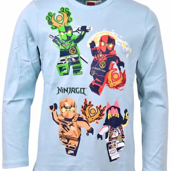 Ninjago long-sleeved shirt Young shirt made of cotton size 98-128 cm