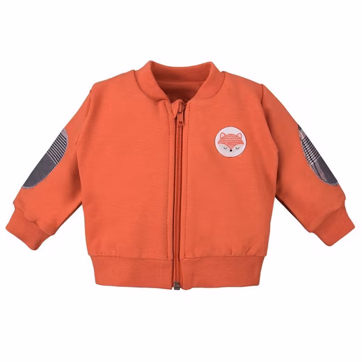 Sweat jacket Eevi sweat jacket Adventure rust red