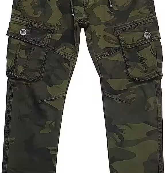 Cargo trousers Cargo stretch trousers, camouflage pattern, J5846
